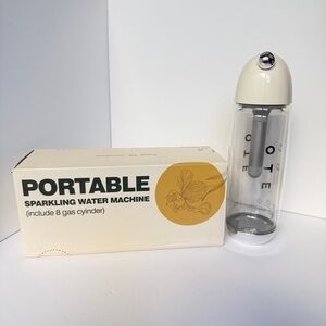 Sparkling Water Machine - Cream/Clear